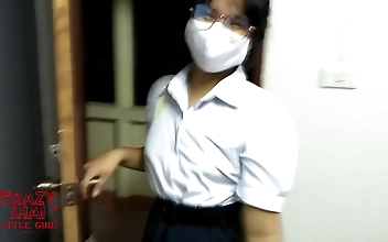 JAV Teens Explore Thai Student Uniforms in Steamy Romp