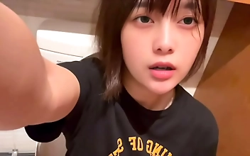 I m a Slutty Lesbian Masturbating to Real Japanese Porn