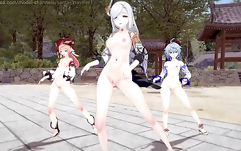 Get Intoxicated by the Luscious Allure of JAV Sensations MMD GFriend, Rough Shenhe, and Ganyu Yanfei!