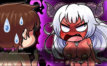 Indulge in a Hentai Adventure with a Seductive Succubus in PornPlay Ep2! Witness Her First Human Creampie!