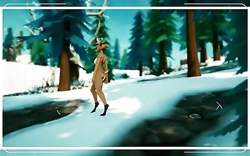 Discover Luscious Futanari Hentai Game PornPlay with Ep1 Monster Girls on a Desert Island Photoshoot
