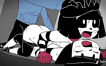 Mime & Dash - Extended Cut - Derpixon - HD: The luscious MILF and the alluring slut get down and dirty in this extended cut of Derpixons JAV porn video