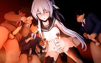 JAV Enchantress Teases with Luscious Curves and Sensual Moves in MMD
