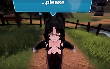 I'm One of the Lucky Ones: Monster Girl Island Monthly Patreon Choice Hentai Game Ep4 Blonde Elf with Green Eyes' Amazing Titjob