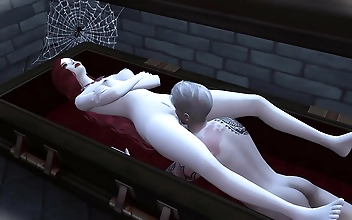 JAV Goddess Dominates Teen Boy s Wanker Licks Her Wet Pussy and Ramps Him Hard in the Ass - A Sims 4 Cosplay Rough Sex Fantasy