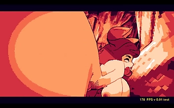 JAV Hentai Game PornPlay - Sex with Ghost Monster Girl is Tricky