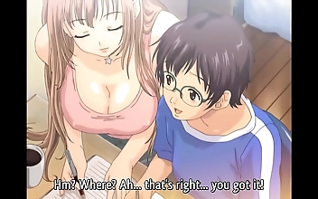 JAV Hottie Shows Off Her Massive Boobs to a Lucky Young Stud!