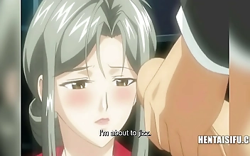 Gorgeous Hentai English Teacher Unleashes Luscious Milk in JAV Classroom!