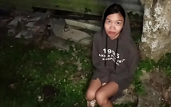 Meet the Exotic Asian Babe with No Home: Shaved Fucked and Treated with Care