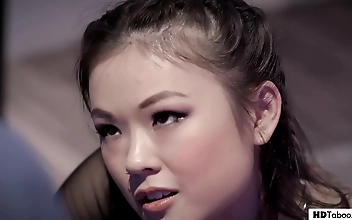 18-Year-Old Luscious Yangxi Lulu Chu Seduces Old Family Friend Ryan McLane: A JAV Softcore Debauchery to Die For!