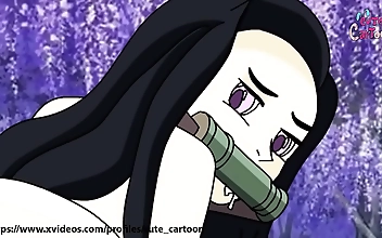 Screw Yourself with Nezuko! - A Demon Slayer's Luscious Cravings