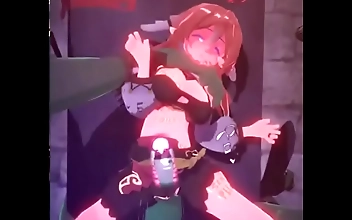 Cracking Yanfeis Naughty Cherry with a Stalwart Daddy Ork from Orks BBC: An Uncensored Hentai Explosion!