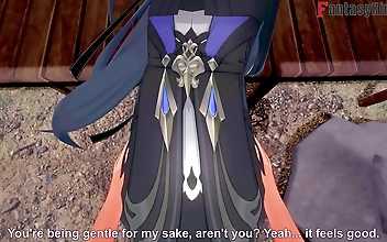 Experience the Sensual Pleasure with Clorinde s Ahegao Face Hard Fucking