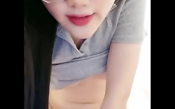 Luscious Lass with Glasses and Wolf Pals - Get Your Pussy Wet with High-End Peripherals!