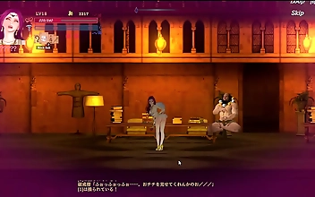 JAV Slut Gets Fucked by Two Monks in a Guilt-Inducing Scene