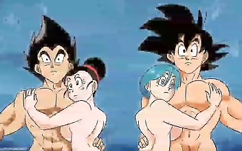 JAV Goddess Gogeta and Bulma's Sizzling Threesome with Chichi - A Luscious Must-Watch!