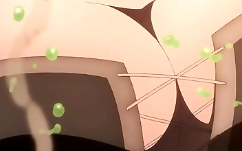 JAV Busty Anime Beauty Exposed by Slimy Monster! or Japanese Babe Movies: Busty Anime Girl Slimes Expose!