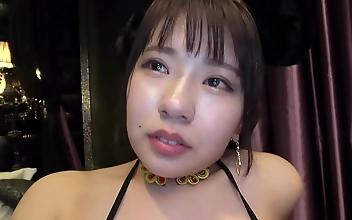 JAV Porn G-Cup Goddess with Luscious Tits Wanked Raw to Climax!