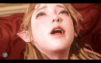 JAV Uncensored Hentai 3D - Eileen s Insatiable Desire for Passionate Sex with Elf Rise of Eros