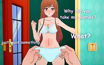 JAV Cartoon Parody: Naked Girls Chase He Who Stole Their Panties!