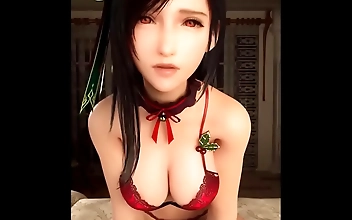 Unleash Your Desires with the Sexy Tifa Lockhart in America's Hottest Hentai Video