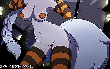 Celebrating Halloween with Luscious Tribute Girls in Furry Frenzy - 2023s Hottest JAV Collection!