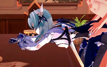 Fucking Eula Genshin's Impactful Part 1: A Luscious JAV Experience for Your Ears and Eyes