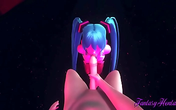 Cum inside Miku s mouth in this luscious 3D Hentai Vocaloid POV! Striptease club performance will leave you enchanted and allured!