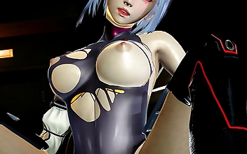 JAV Hottie Lucy Gets Nailed by a Sexy Cyberpunk in a Naughty Alley Encounter