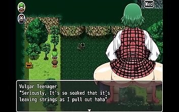 JAV Queens: Yuka's Yokai Adventure in the Forest - PornPlay Hentai Game Ep 10 Ass Fingering & Pissing