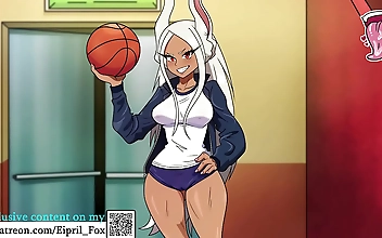 Rosy-Cheeked Luscious Lass Masturbating with Tight Vagina - Boku no Hero Academia JAV Porn