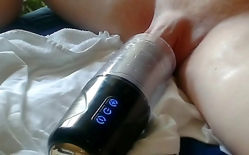 JAV Slut Gets Cummed Inside by Sex Toy - My Soul's Enchantress