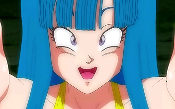Must-See! Super Slut Z Tournament parody Dragon Ball Game Ep4: Maron Turns to Fuck Old Perv Master Roshi