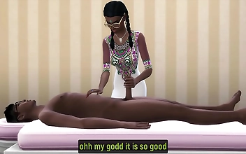 Tight Indian Teen Gets Luscious First Time Fuck from Hot Stepbrother at Erotic Massage Salon