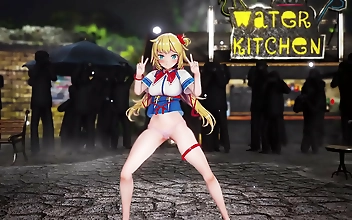 Unleash Your Inner Slut with Hololive Aksi s Haato in Ghostdance MMD