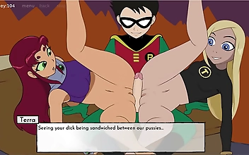 Oh my! Kitana and Akira share one luscious pussy in this JAV scene!