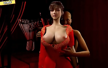 Indulge in the Luscious 3D Hentai Goddess' Sensual Adventures with her New Lover and Father-in-Law! Episode 22 is a Must-Watch for All Fans of Japanese Erotica!