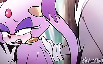 Unleash Your Inner slut with Silver fucking Blaze - Sonic the Hedgehog EXTREME!