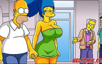 Rejoice in the Alluring MILF of Springfield s Hentai Adventure