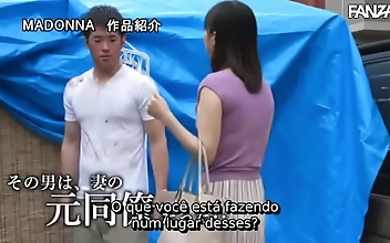 Japanese Porn Star Hiroka Suzunos Steamy Casada Scene with a Horny Mendigo, Legendado-style!