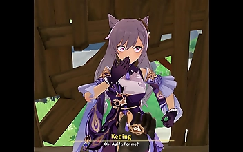 MILF Keqing Sizzles in Genshin Impact: Naughty Fantasy Comes to Life