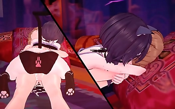 Tap into your inner cowgirl with JAV starlet, Problem Solver! Experience her seductive ways in this alluring JAV!