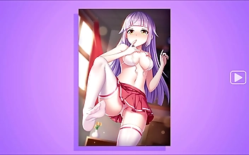 Japanese Hentai Girl Fantasy: Slowly Undressing for Your Eyes Only