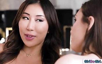 Experience the Ultimate Ass-Pounding with my Busty Asian GF's Anal Strap-On Fetish