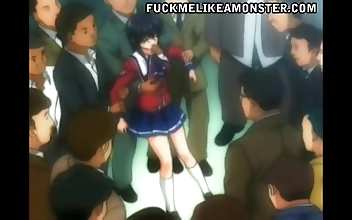 JAV Harem Rape: Get Fisted by a Gang of Hefty Wangs!