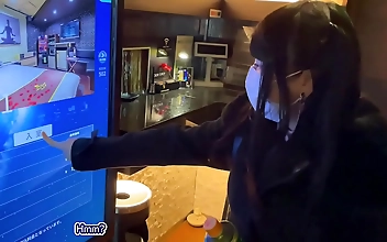 Covertly Captured: 19-Year-Old College Girl s First Nakadashi Experience
