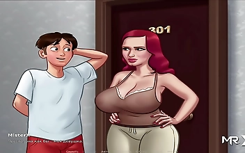 Slutty Bitch Takes on Your Girlfriend in Hot Summertime Saga - You ll Definitely Want to Fuck Her