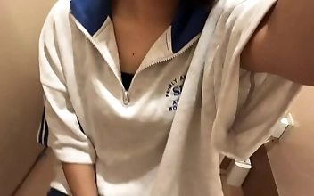 JAV Girls Gone Wild: Okas Solo Pleasure in Supermarket Masturbating in Lesbian Rampage with Wet Uncut Raw Footage