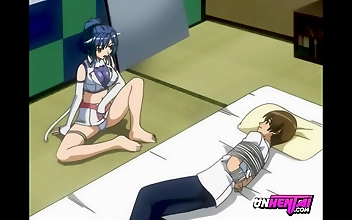 18-Year-Old Stud Fucks MILFs Till They Squeal: Exclusive Hentai Scene