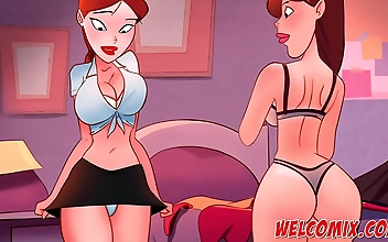 Enjoy the Lusty Encounter of a Deeply Religious Lady and Her Sneaky Home Pals in This JAV Naughty Home Animation!